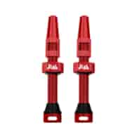 JRC Aluminiowe wentyle tubeless 2.0 | 2 szt. | 44mm | Czerwony