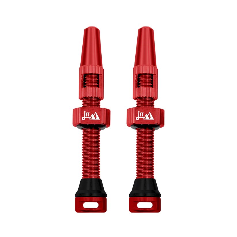 JRC Aluminiowe wentyle tubeless 2.0 | 2 szt. | 44mm | Czerwony