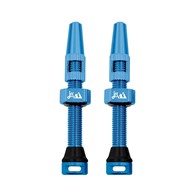 JRC Aluminiowe wentyle tubeless 2.0 | 2 szt. | 44mm | Niebieski