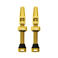 JRC Aluminiowe wentyle tubeless 2.0 | 2 szt. | 44mm | Złoty
