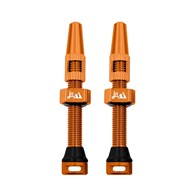 JRC Aluminiowe wentyle tubeless 2.0 | 2 szt. | 44mm | Pomarańczowy