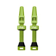 JRC Aluminiowe wentyle tubeless 2.0 | 2 szt. | 44mm | Zielony Acid