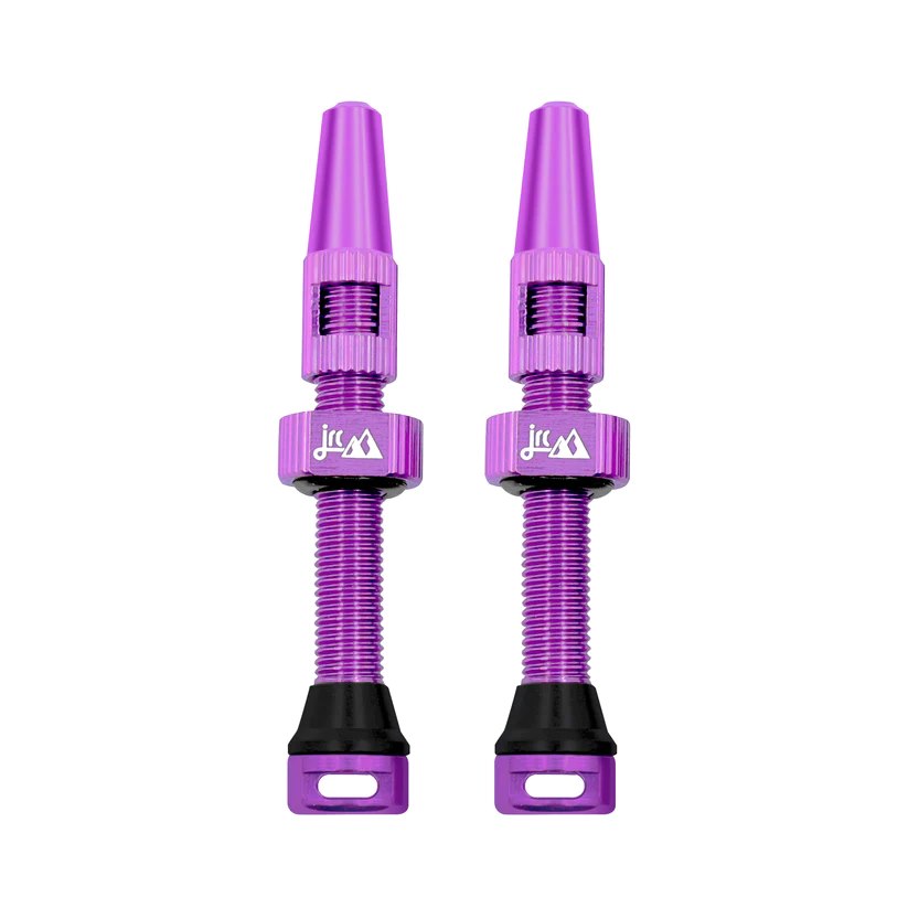 JRC Aluminiowe wentyle tubeless 2.0 | 2 szt. | 44mm | Fioletowy