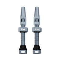 JRC Aluminiowe wentyle tubeless 2.0 | 2 szt. | 44mm | Stalowy