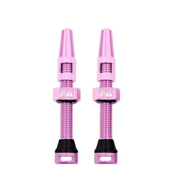 JRC Aluminiowe wentyle tubeless 2.0 | 2 szt. | 44mm | Różowy